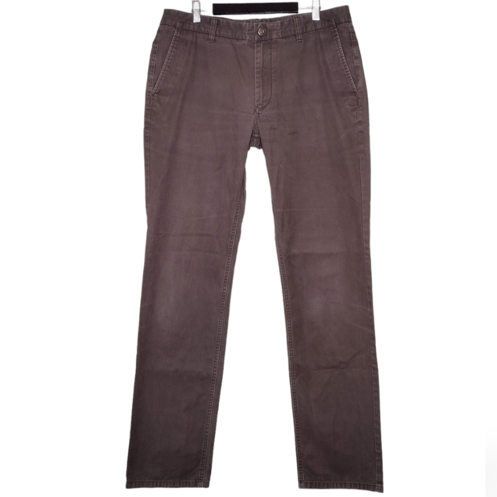 Bonobos Men's Brown Cotton Slim Pants Size 34/34